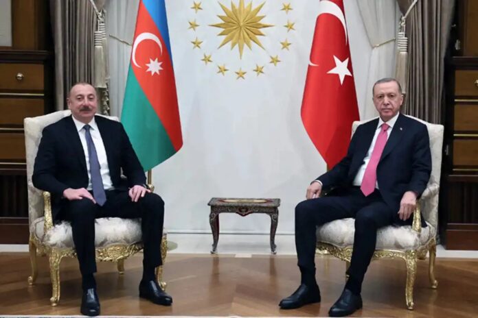 Cumhurbaşkanı Erdoğan, Azerbaycan Cumhurbaşkanı Aliyev ile görüştü