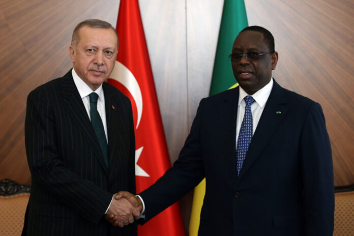 Cumhurbaşkanı Erdoğan, Senegal eski Cumhurbaşkanı Macky Sall ile görüştü