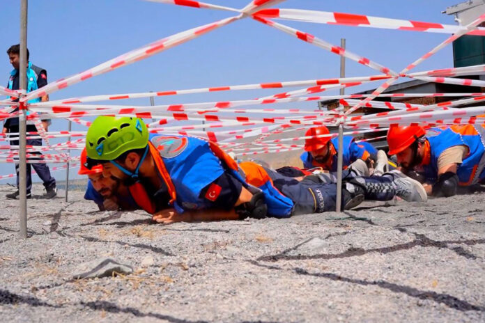 Malatya'da gerçeği aratmayan tatbikat