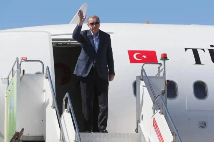 Cumhurbaşkanı Erdoğan KKTC'ye gitti